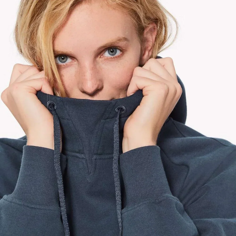 Lululemon Warm For Winter Hoodie Mach Blue - Picture 6 of 12